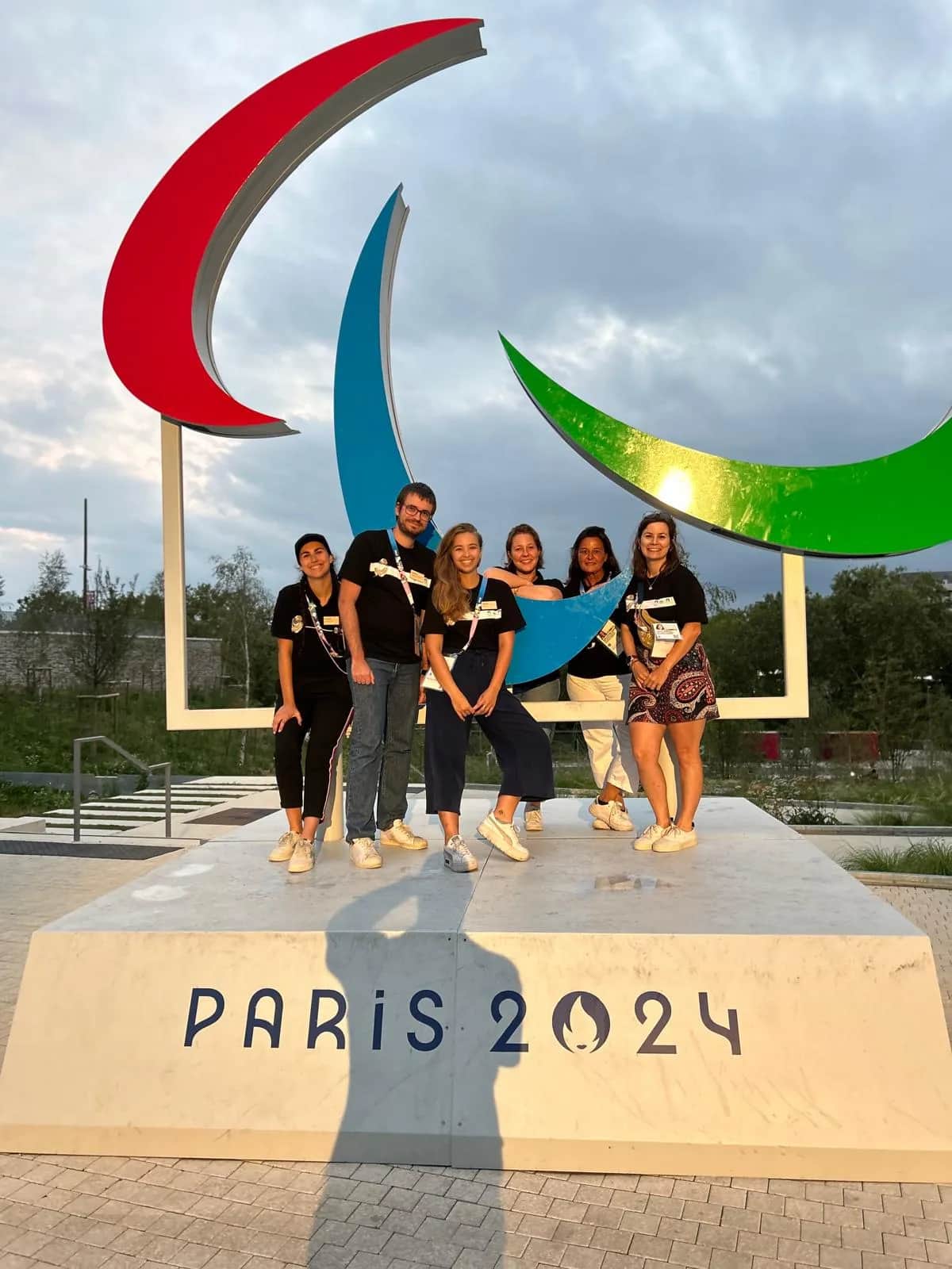 Groupe de personnes lors d'un événement Fondation Garches