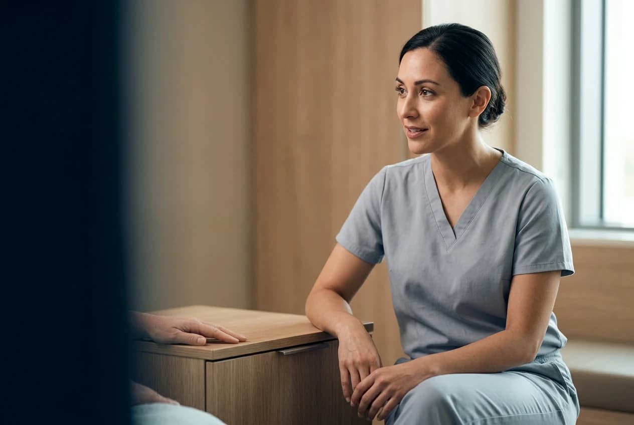 Consultation médicale entre soignant et patients